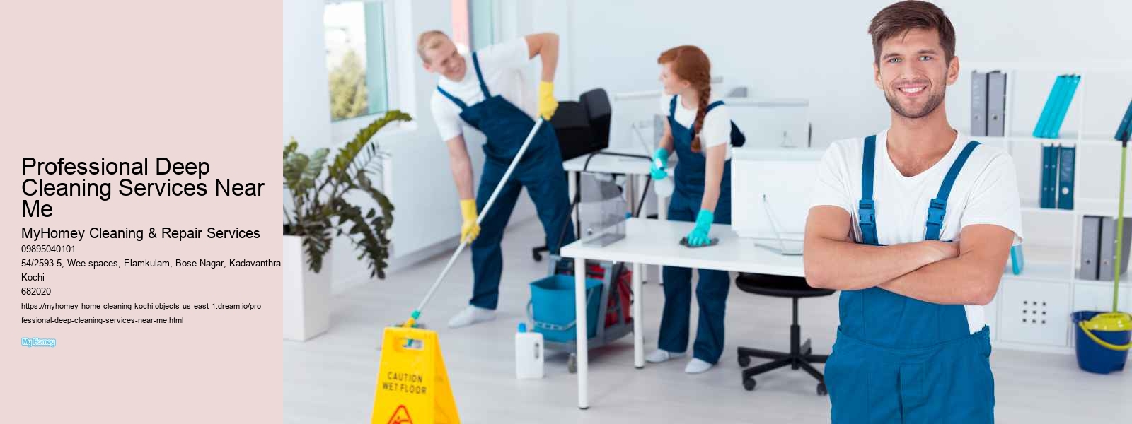 Professional Deep Cleaning Services Near Me
